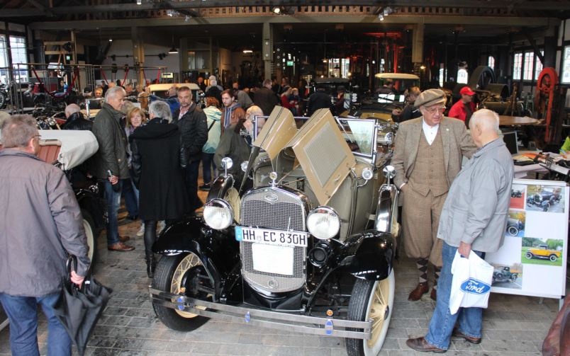 Ford Modell A – Oldtimer-Treffen 2018: Technik trotzte dem Regen