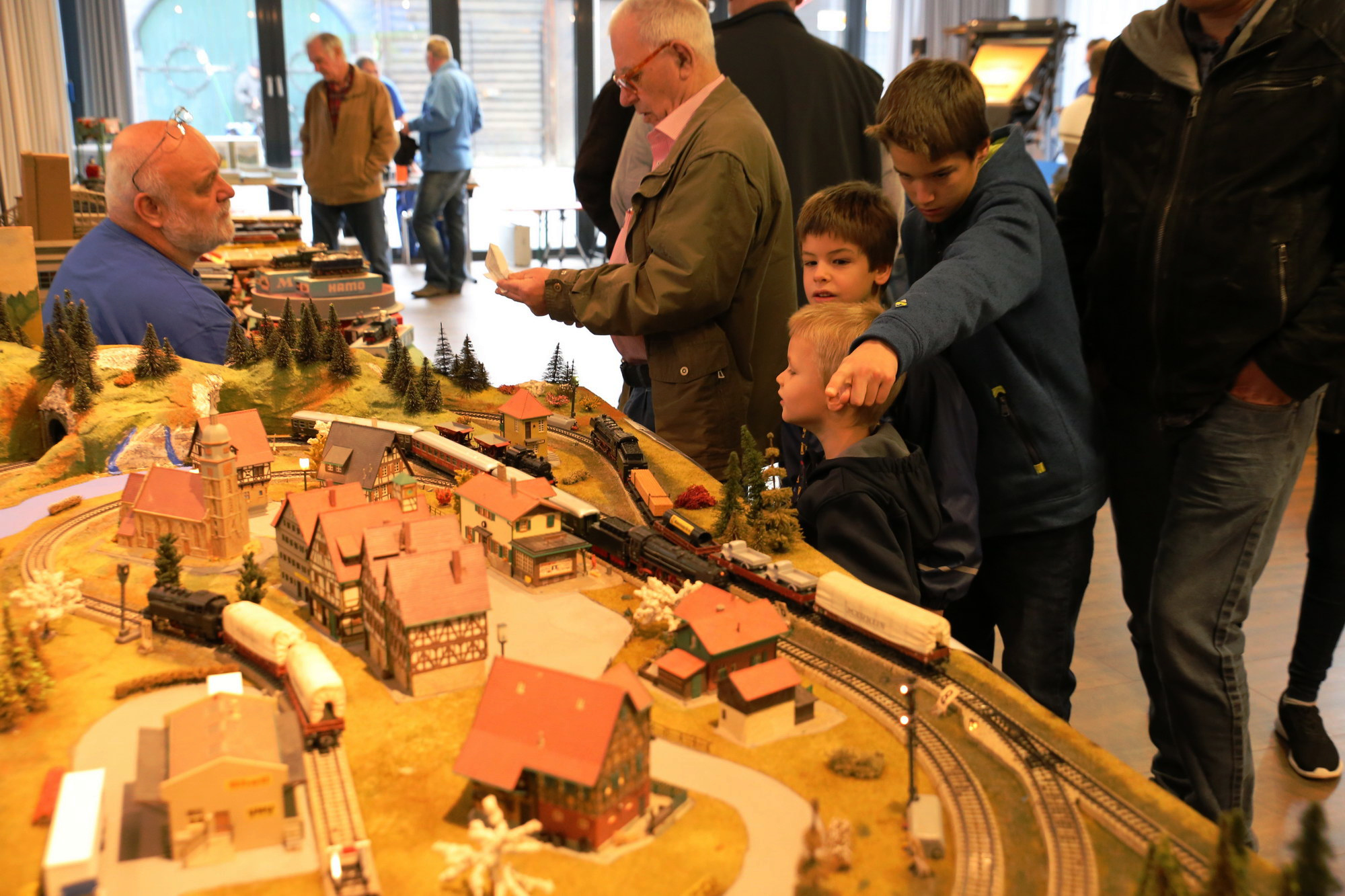 Modelleisenbahn Ausstellung Gerhard-Kritzer-Saal